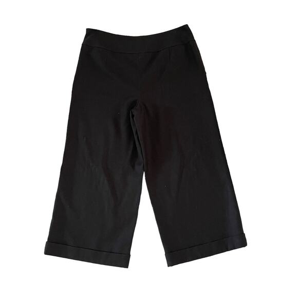 Carlisle Wide Leg Pants Women 10 Brown Wool Cashmere Blend Cropped Dark Academia - Picture 2 of 9